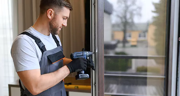 Sliding Screen Door Handle Repair in Brownsville, FL